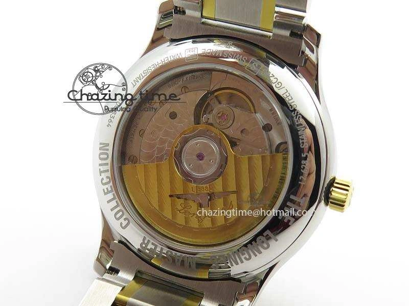 Master SS YG KV 1:1 Best Edition White Textured Dial On Bracelet Miyota 9015 To Cal.L.888.2
