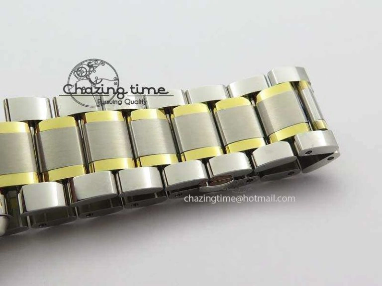 Master SS YG KV 1:1 Best Edition White Textured Dial On Bracelet Miyota 9015 To Cal.L.888.2