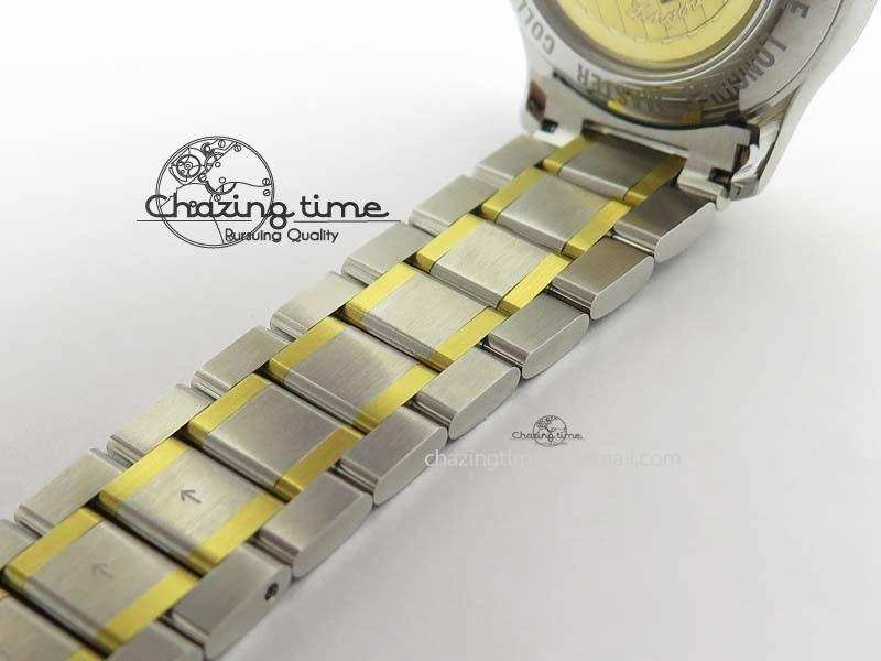 Master SS YG KV 1:1 Best Edition White Textured Dial On Bracelet Miyota 9015 To Cal.L.888.2