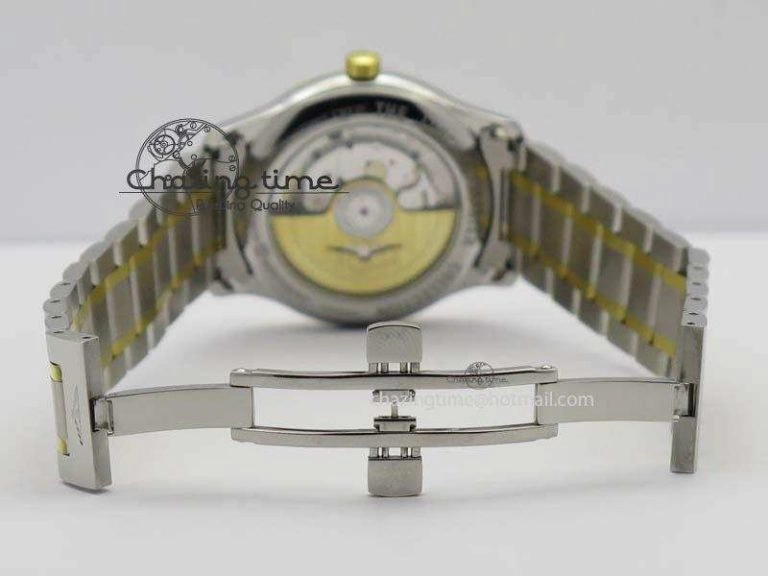 Master SS YG KV 1:1 Best Edition White Textured Dial On Bracelet Miyota 9015 To Cal.L.888.2