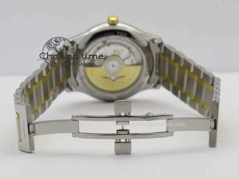 Master SS YG KV 1:1 Best Edition White Textured Dial On Bracelet Miyota 9015 To Cal.L.888.2