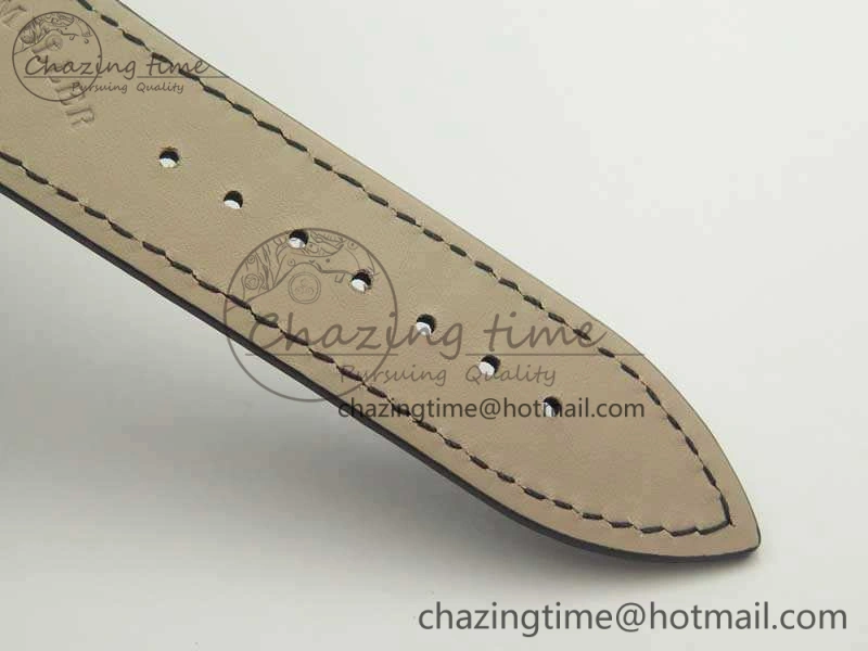 Master Square SS Ladies GF 1:1 Best Edition White Color Markers Dial Diam Bezel On Leather Strap Swiss Quartz