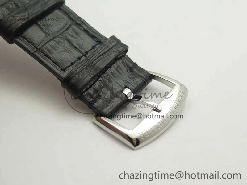 Master Square SS Ladies GF 1:1 Best Edition White Dial On Leather Strap Swiss Quartz