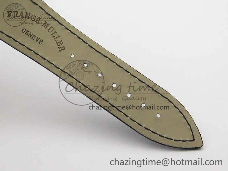 Master Square SS Ladies GF 1:1 Best Edition White Textured Dial On Black Leather Strap Swiss Quartz