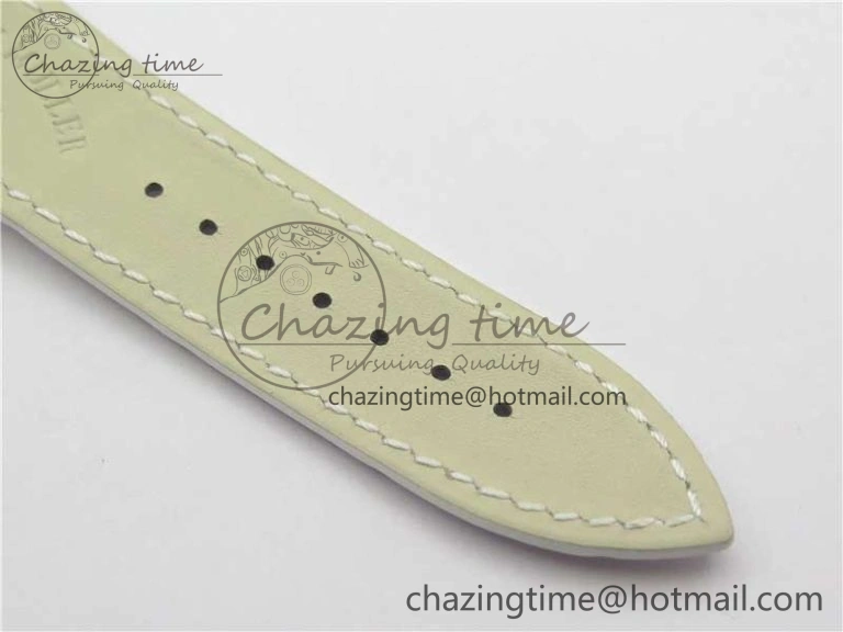 Master Square SS Ladies ZF 1:1 Best Edition White Colorful Roman Dial on White Leather Strap Ronda Quartz