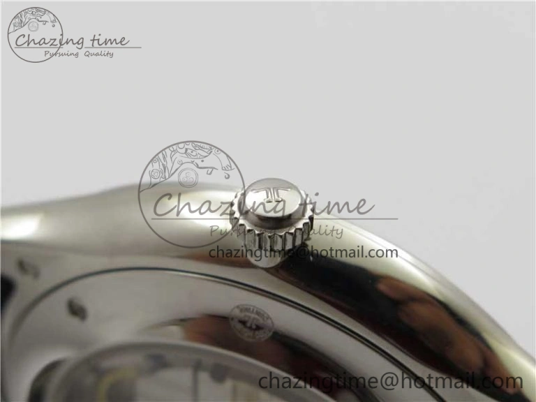 Master Ultra Thin Date FKF 1:1 Best Edition Blue Dial on Black Leather Strap A898