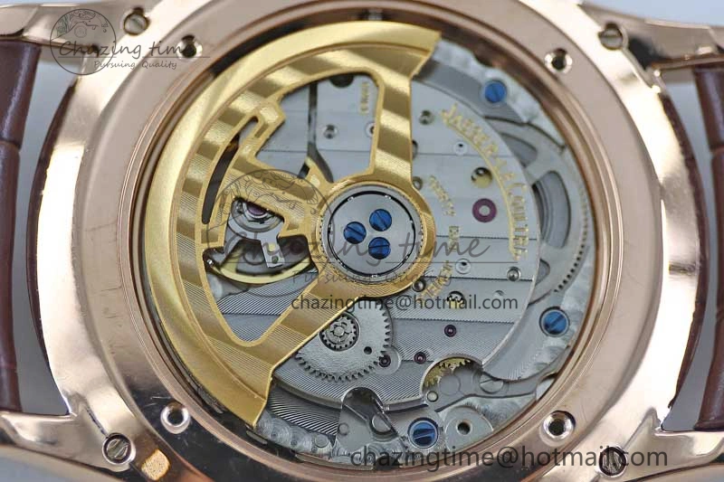 Master Ultra Thin Moon 136255J RG Q8F 1:1 Best Edition Gray Dial on Browm Leather Strap A925