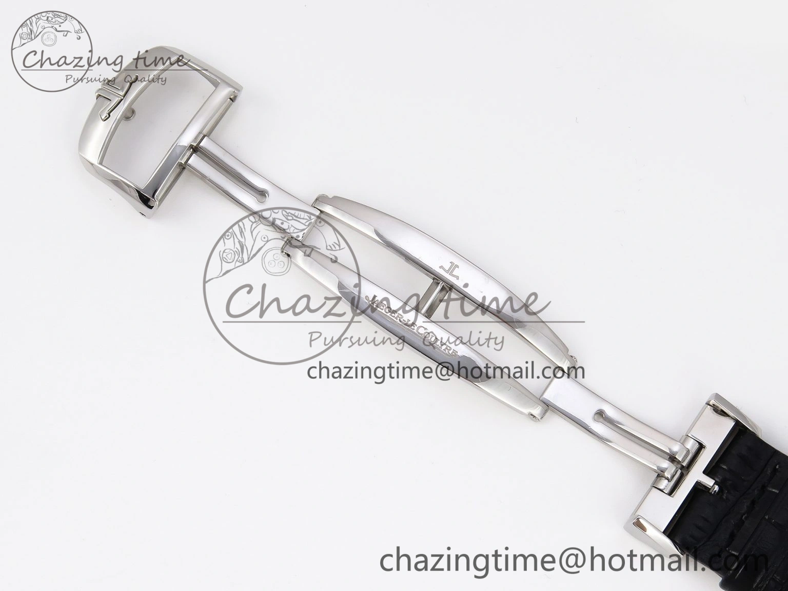 Master Ultra Thin Moon 1368420 SS ZF 1:1 Best Edition White Dial on Black Leather Strap SA925 Super Clone V2