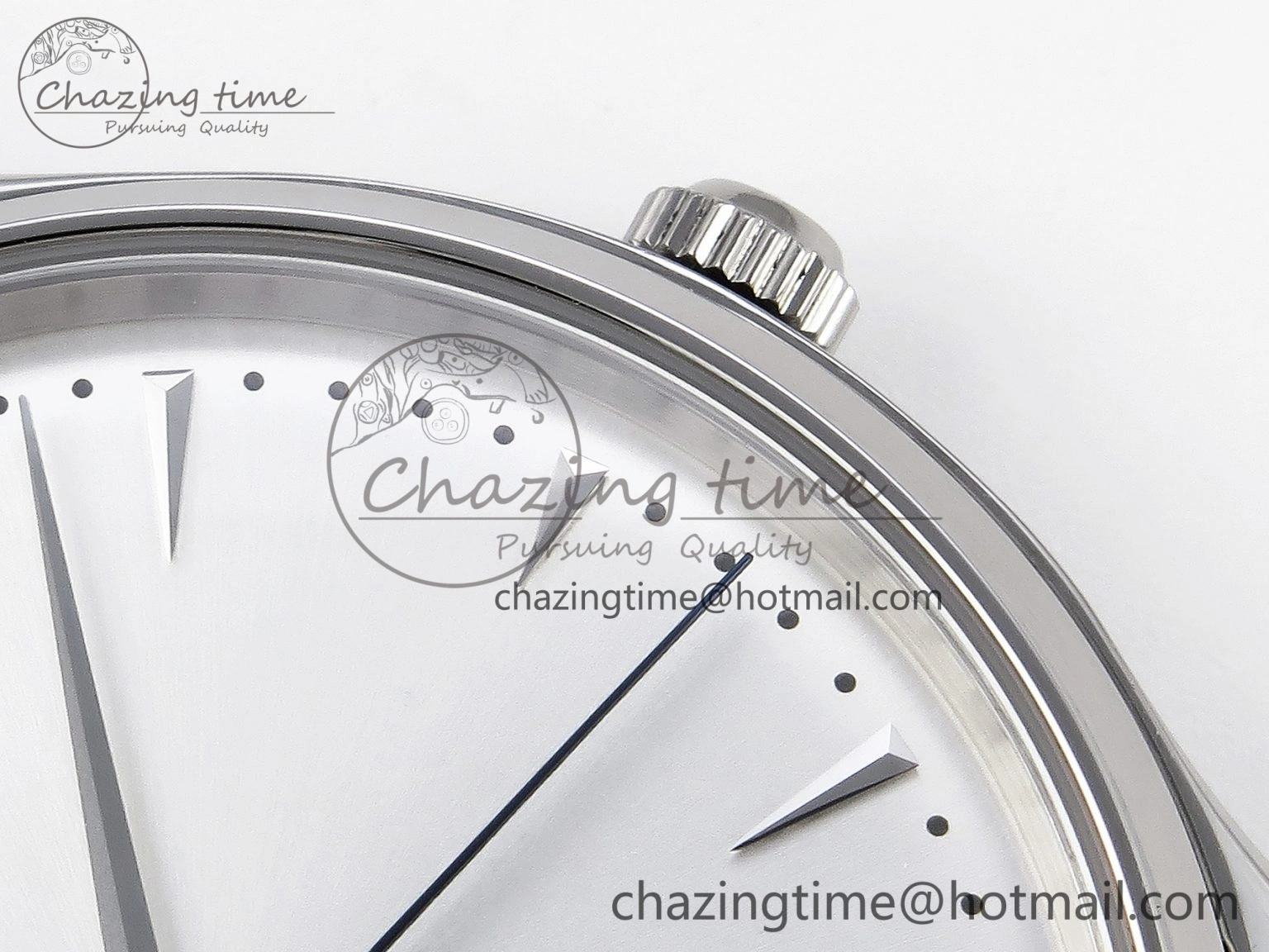 Master Ultra Thin Moon 1368420 SS ZF 1:1 Best Edition White Dial on Black Leather Strap SA925 Super Clone V2