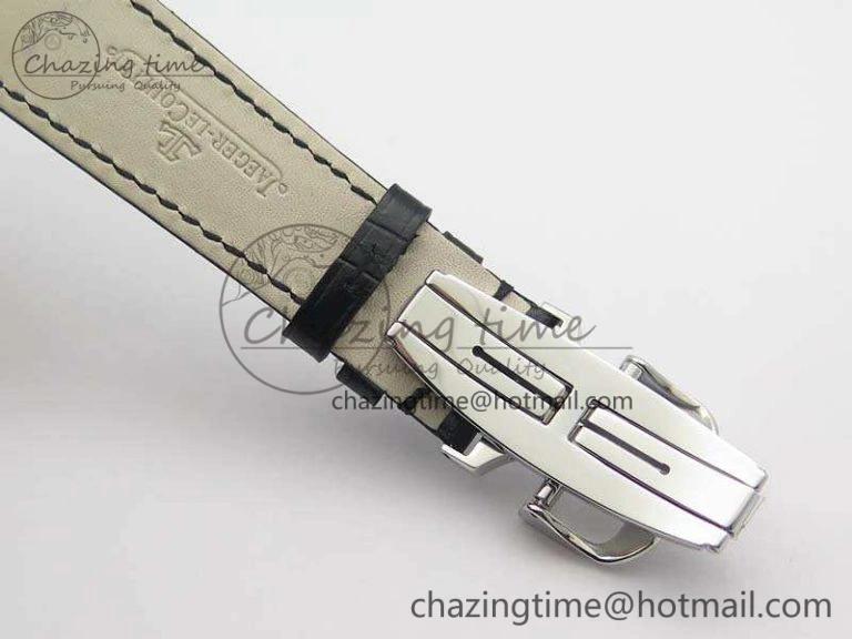 Master Ultra Thin Moonphase SS KMF Silver Dial On Leather Strap A866