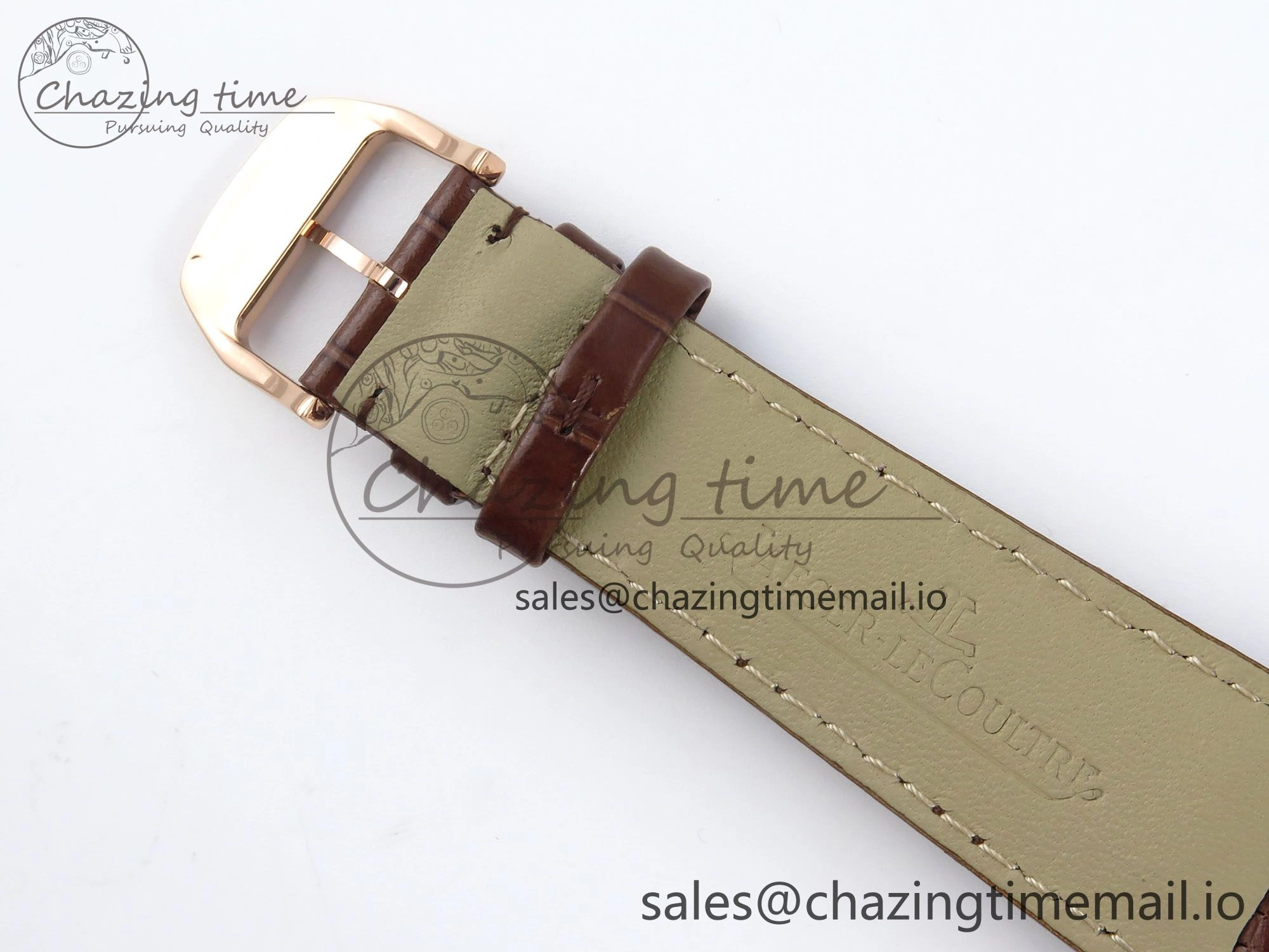 Master Ultra Thin Pert RG VRF 1:1 Best Edition White Dial on Brown Leather Strap MY9015 Mod