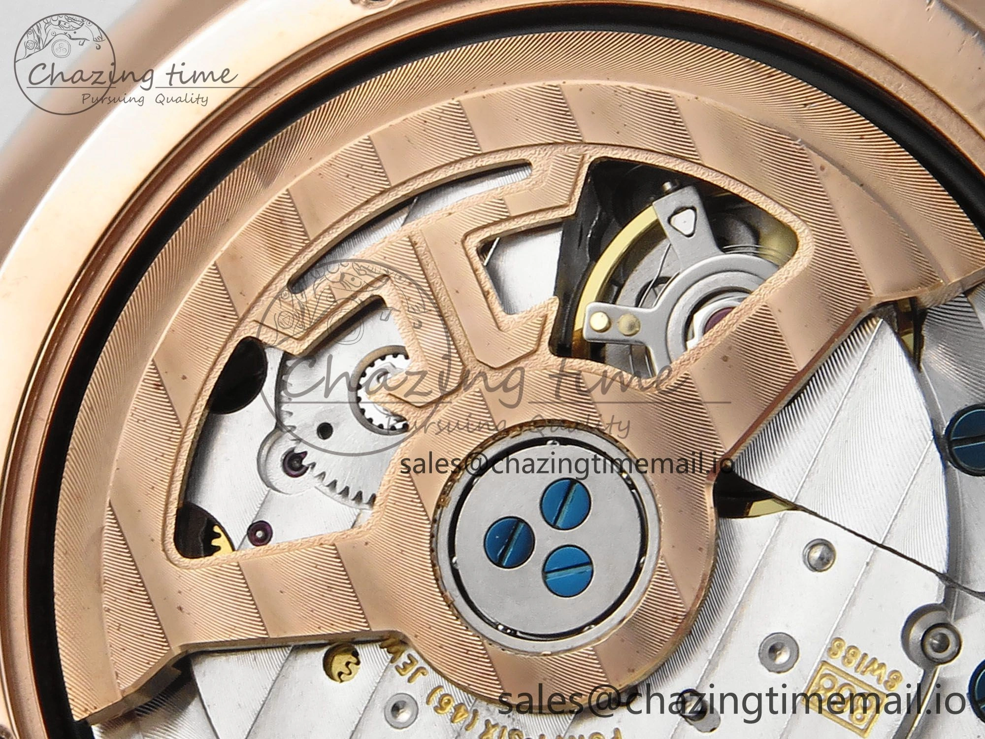 Master Ultra Thin Pert RG VRF 1:1 Best Edition White Dial on Brown Leather Strap MY9015 Mod