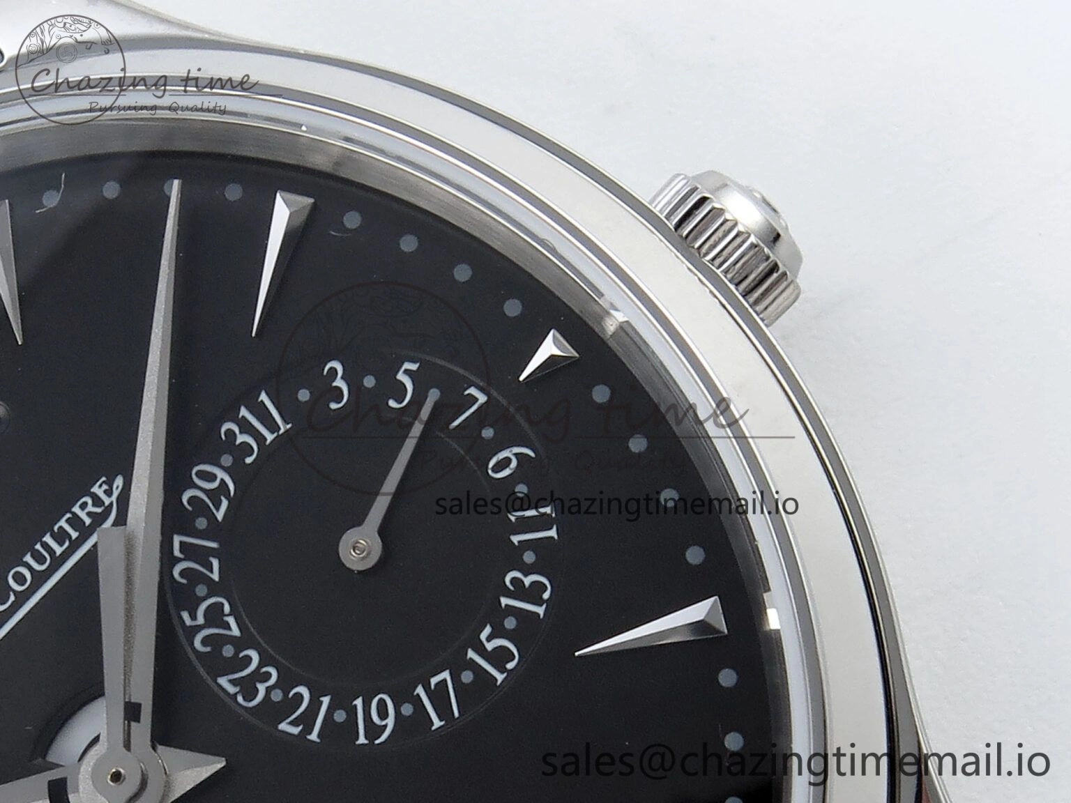 Master Ultra Thin Pert SS VRF 1:1 Best Edition Black Dial on Brown Leather Strap MY9015 Mod