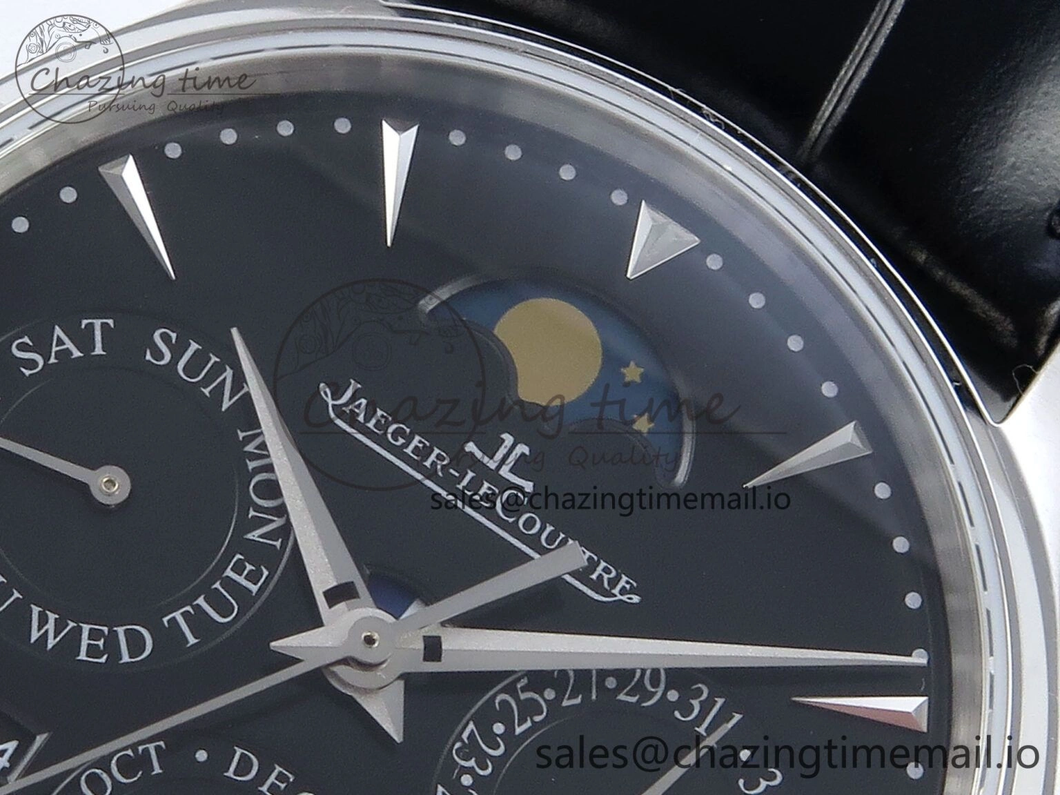 Master Ultra Thin Pert SS VRF 1:1 Best Edition Gray Dial on Brown Leather Strap MY9015 Mod