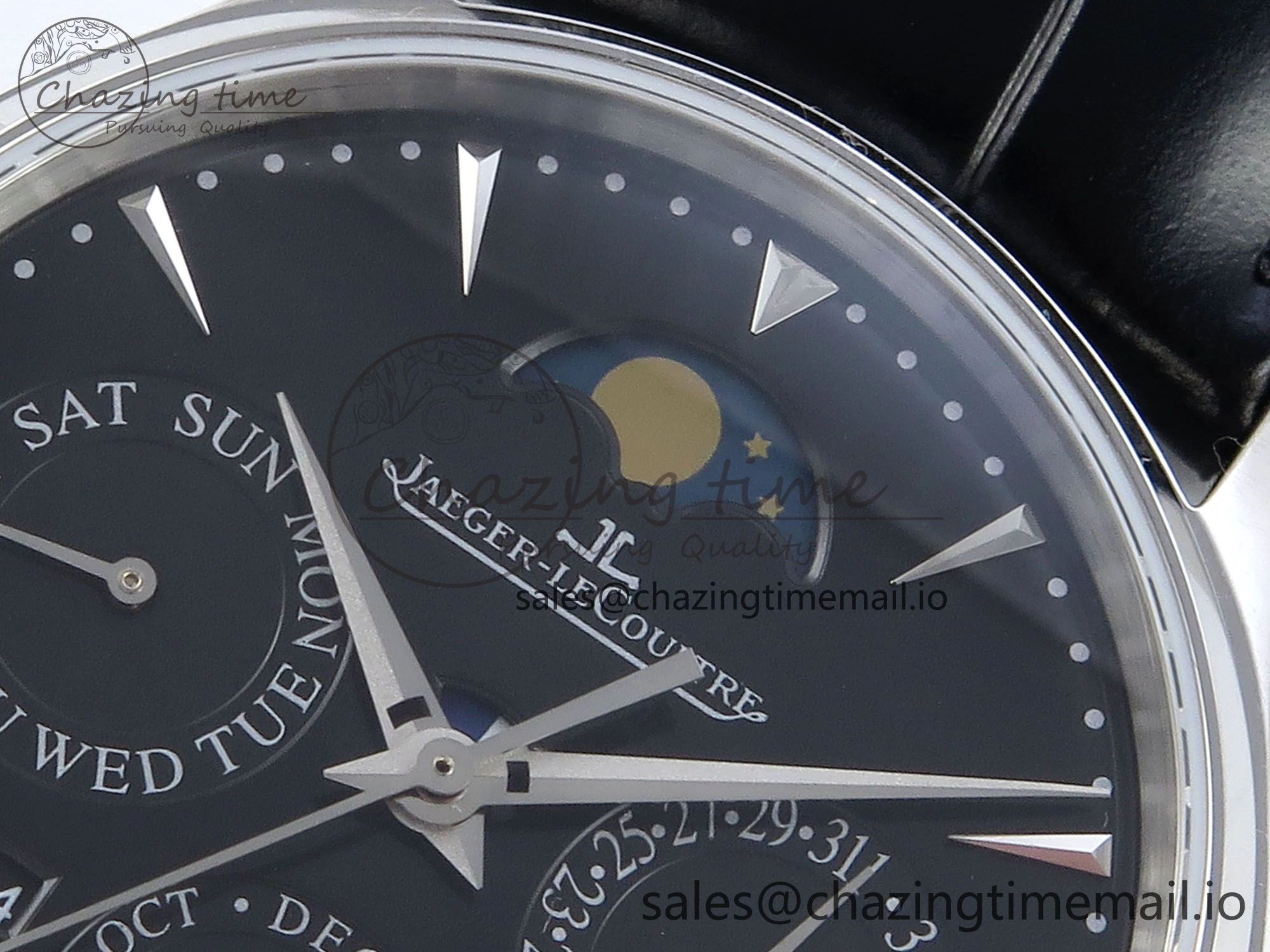 Master Ultra Thin Pert SS VRF 1:1 Best Edition Gray Dial on Brown Leather Strap MY9015 Mod
