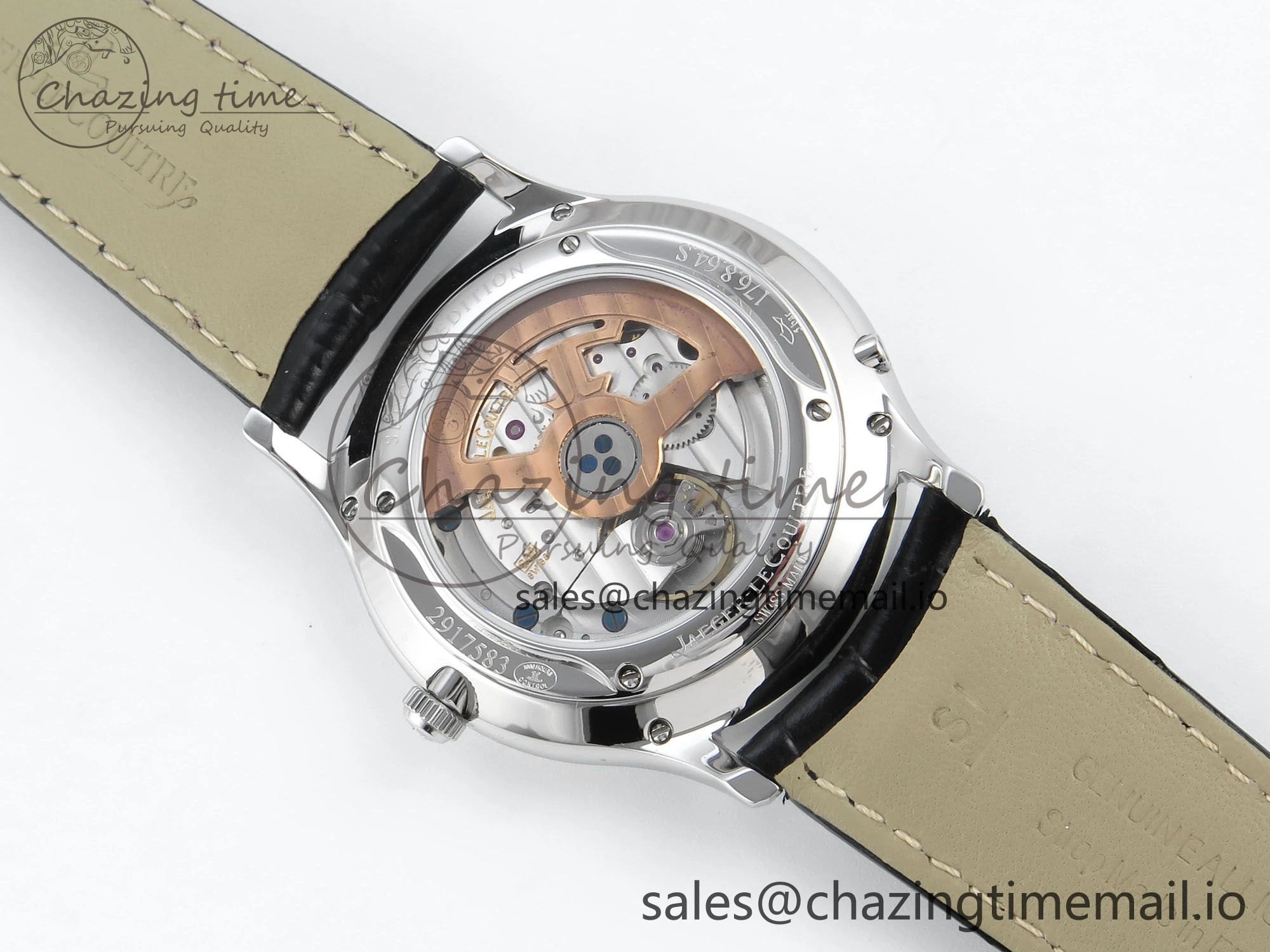Master Ultra Thin Pert SS VRF 1:1 Best Edition Gray Dial on Brown Leather Strap MY9015 Mod