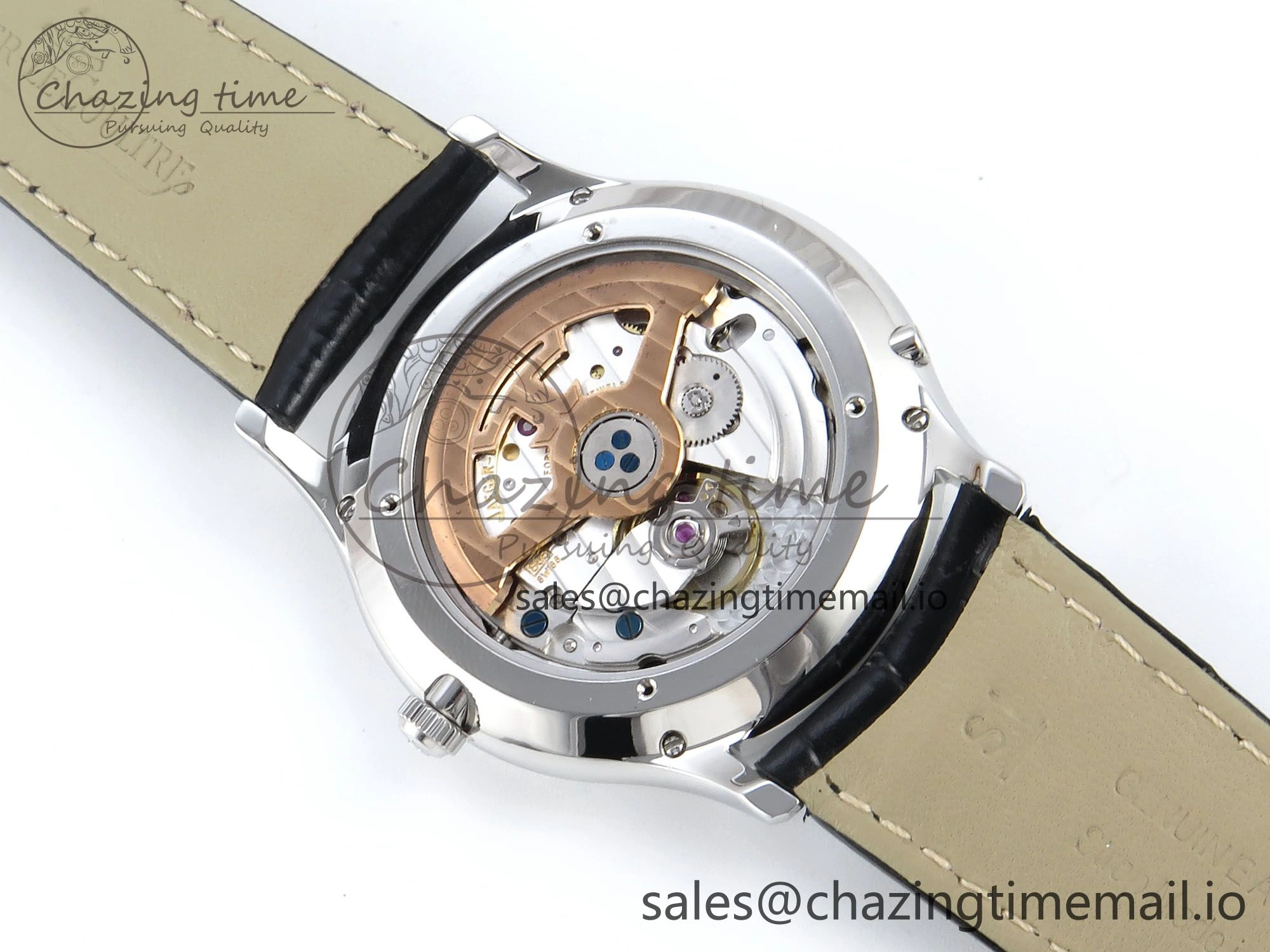 Master Ultra Thin Pert SS VRF 1:1 Best Edition Gray Dial on Brown Leather Strap MY9015 Mod
