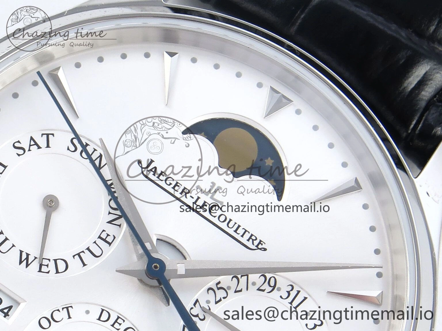 Master Ultra Thin Pert SS VRF 1:1 Best Edition White Dial on Brown Leather Strap MY9015 Mod
