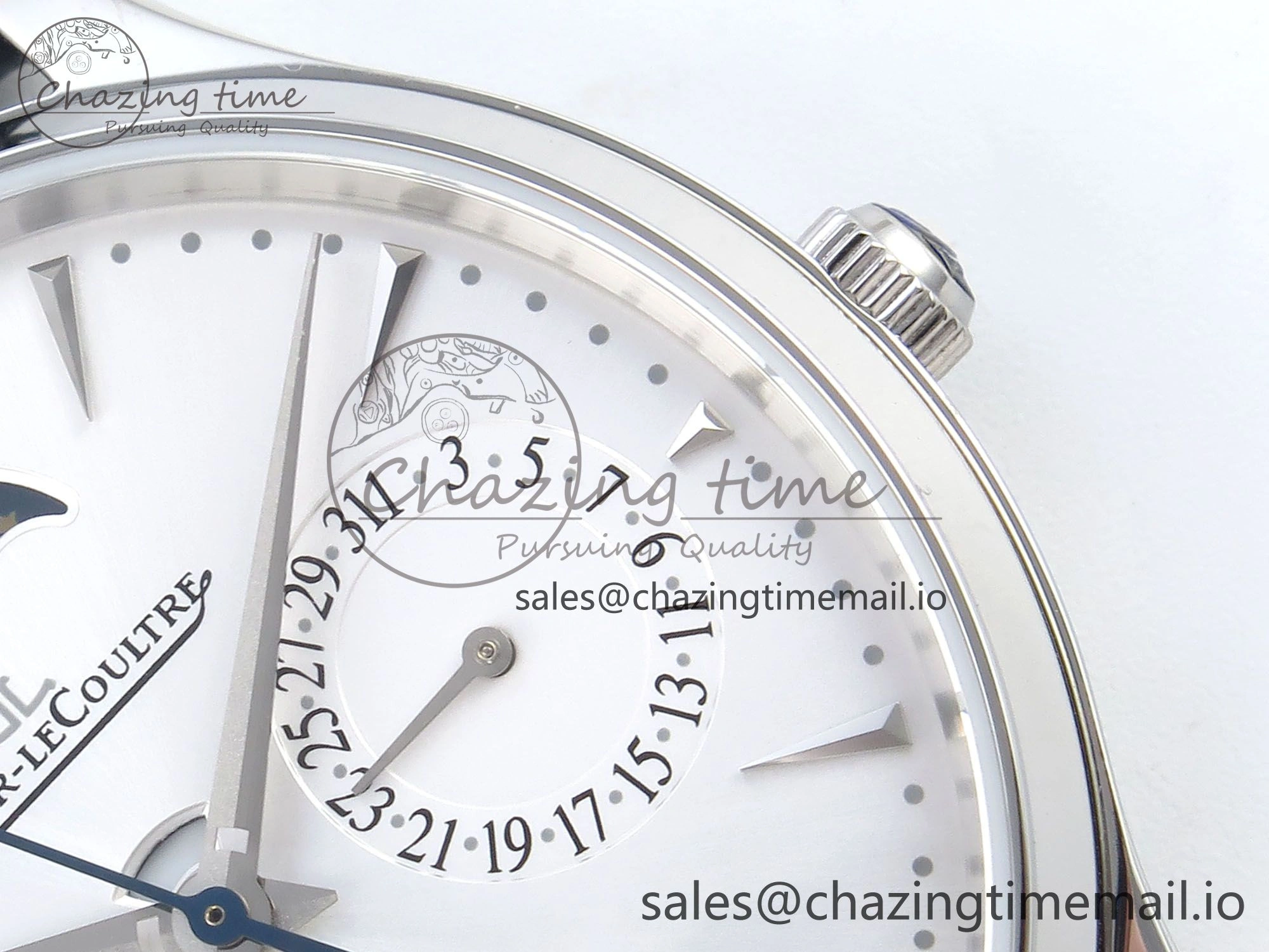 Master Ultra Thin Pert SS VRF 1:1 Best Edition White Dial on Brown Leather Strap MY9015 Mod