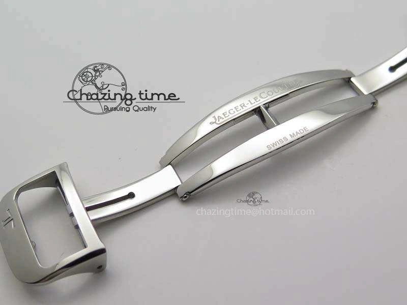 Master Ultra Thin Reserve de Marche SS ZF 1:1 Best Edition Black Dial On Black Leather Strap A938