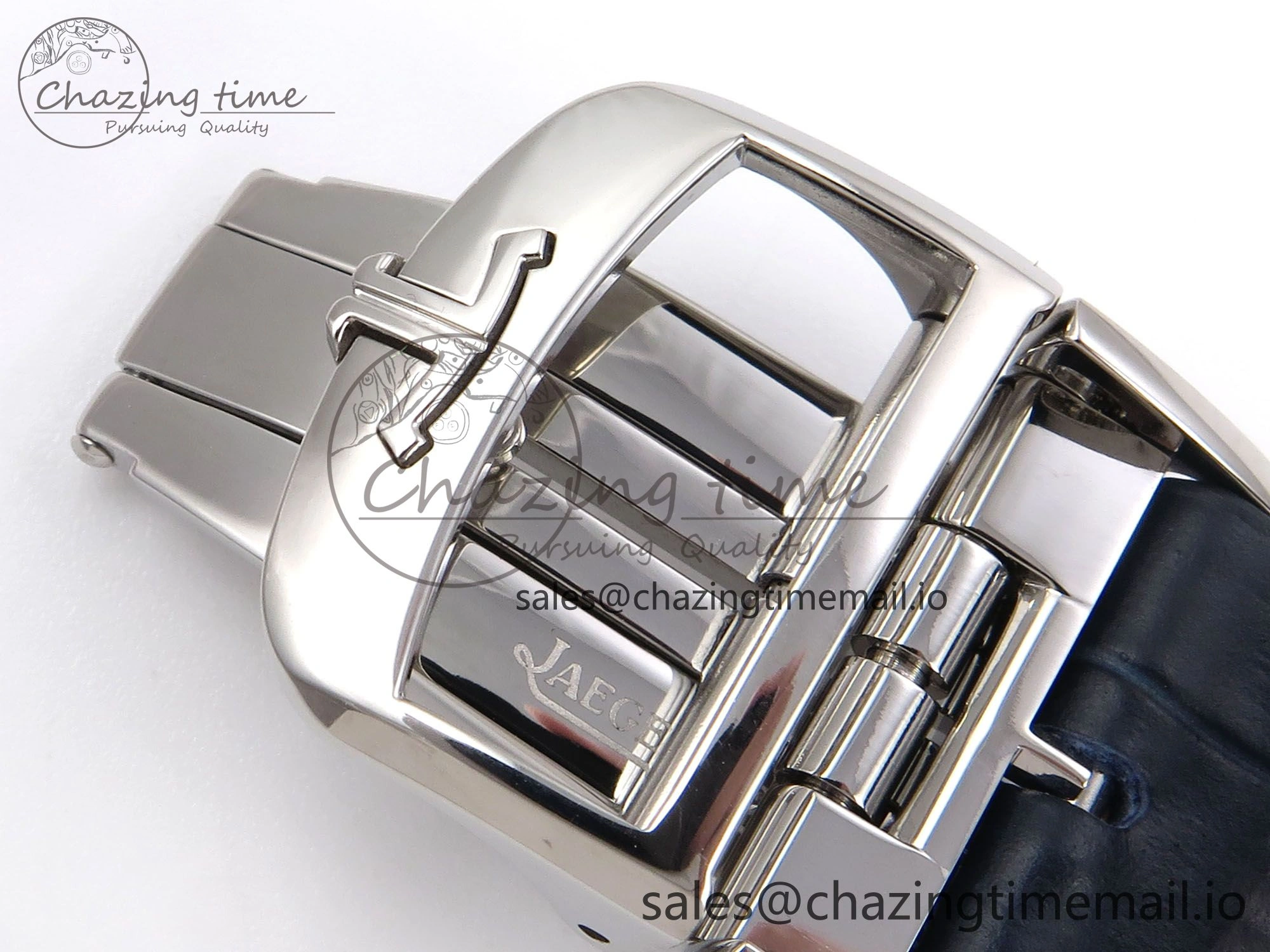 Master Ultra Thin Tourbillon SS APSF Best Edition Blue Dial on Blue Leather Strap