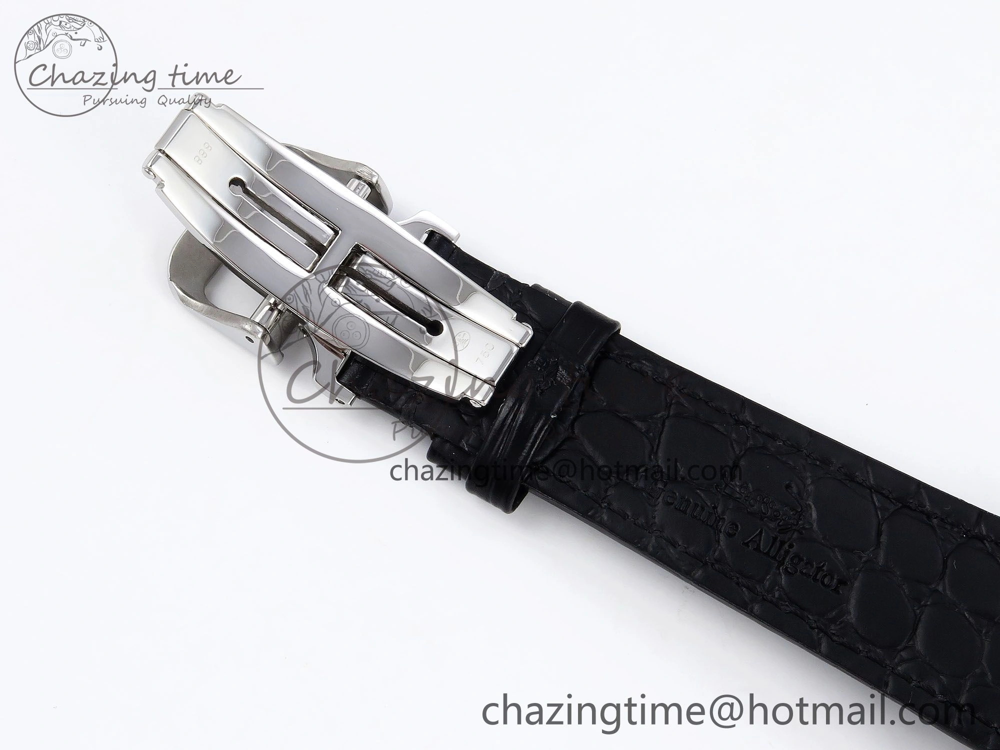 Master Ultra Thin Tourbillon SS RMS Best Edition Blue Star Dial on Black Leather Strap