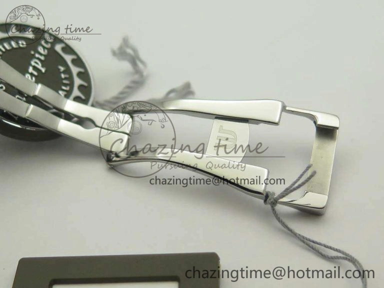 Masterpiece Square Wheel SS AMF 1:1 Best Edition Silver Dial On Black Leather Strap A6498