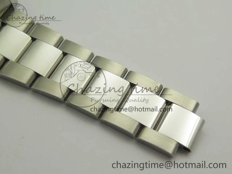 Milgauss 116400 904L SS DJF 1:1 Best Edition Blue Dial on 904L SS Bracelet A2836 (Real Green Sapphire Crystal)