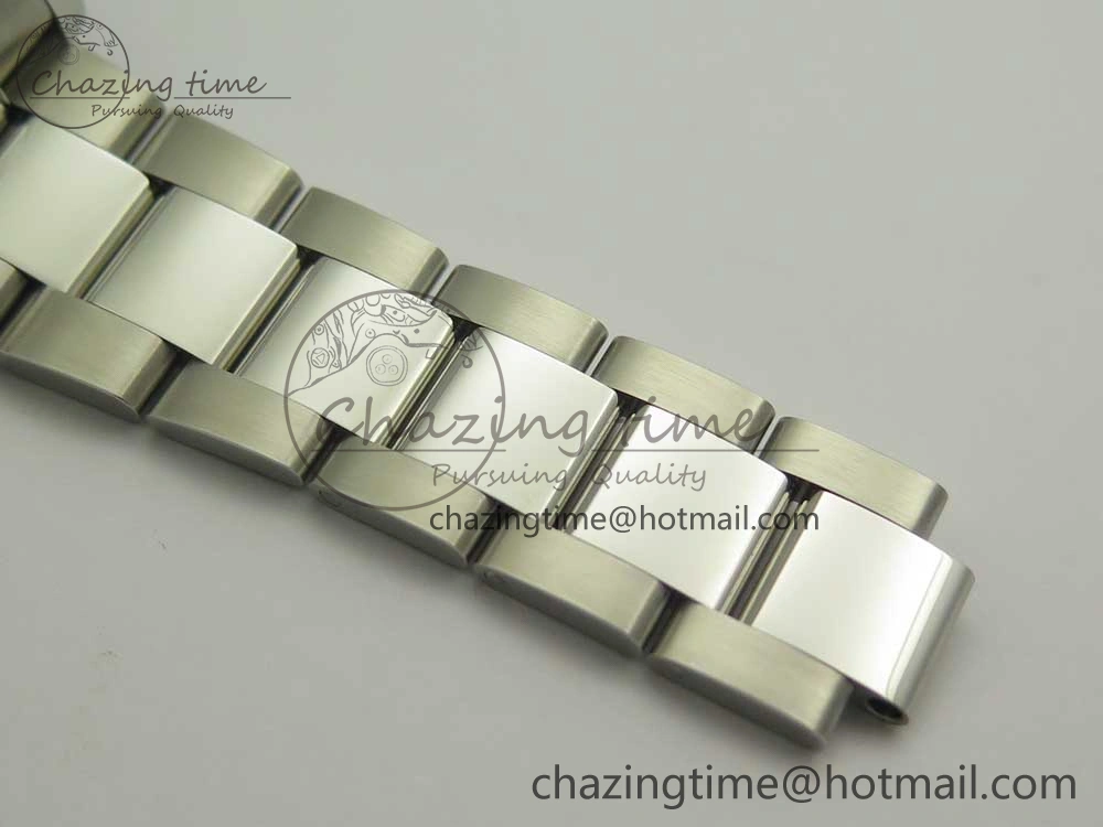 Milgauss 116400 904L SS DJF 1:1 Best Edition Blue Dial on 904L SS Bracelet A2836 (Real Green Sapphire Crystal)