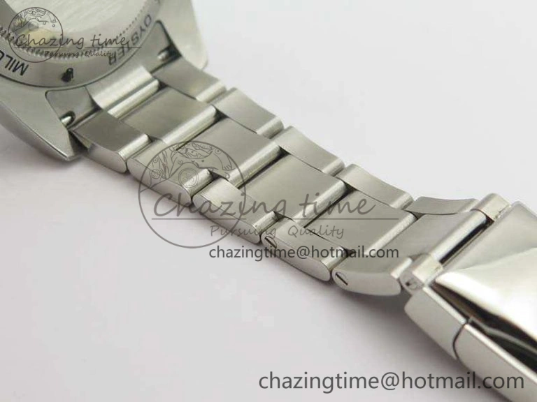 Milgauss 116400 GV ARF 1:1 Best Edition Green Sapphire Blue Dial On SS Bracelet A2824