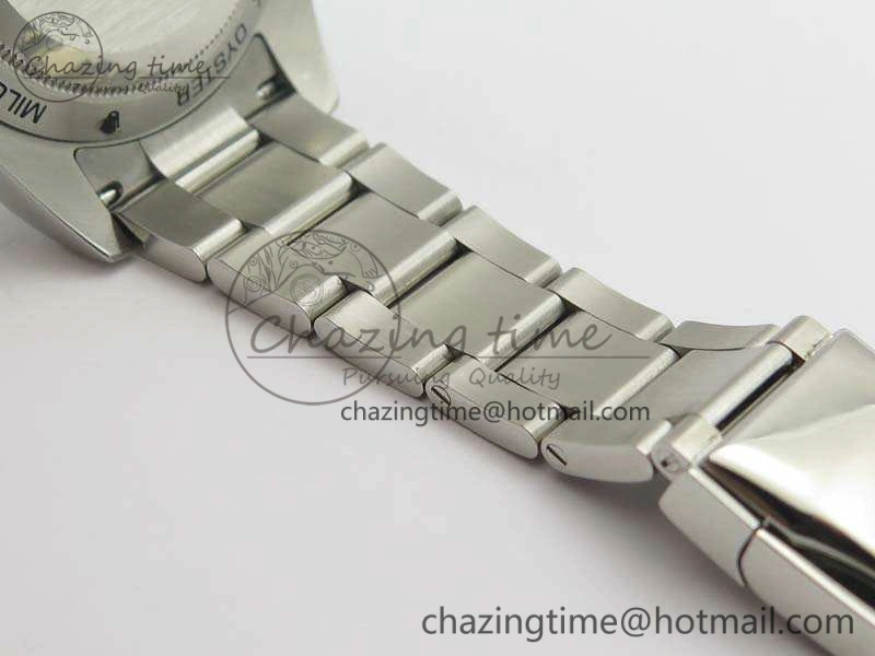 Milgauss 116400 GV ARF 1:1 Best Edition Green Sapphire Blue Dial On SS Bracelet A2824