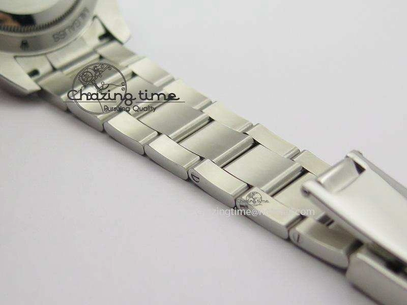 Milgauss 116400 GV JF 1:1 Green Sapphire Black Dial On SS Bracelet A2824 V2