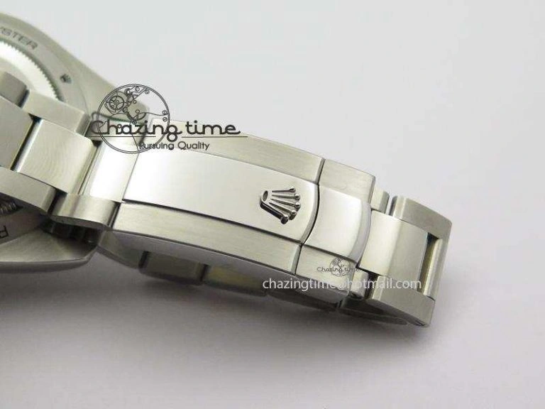 Milgauss 116400 GV JF 1:1 Green Sapphire Black Dial On SS Bracelet A2824 V2