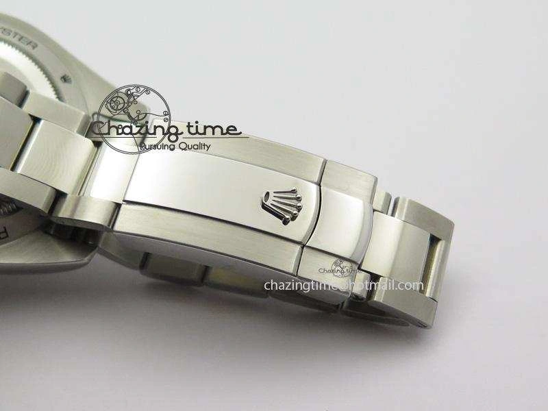 Milgauss 116400 GV JF 1:1 Green Sapphire Black Dial On SS Bracelet A2824 V2