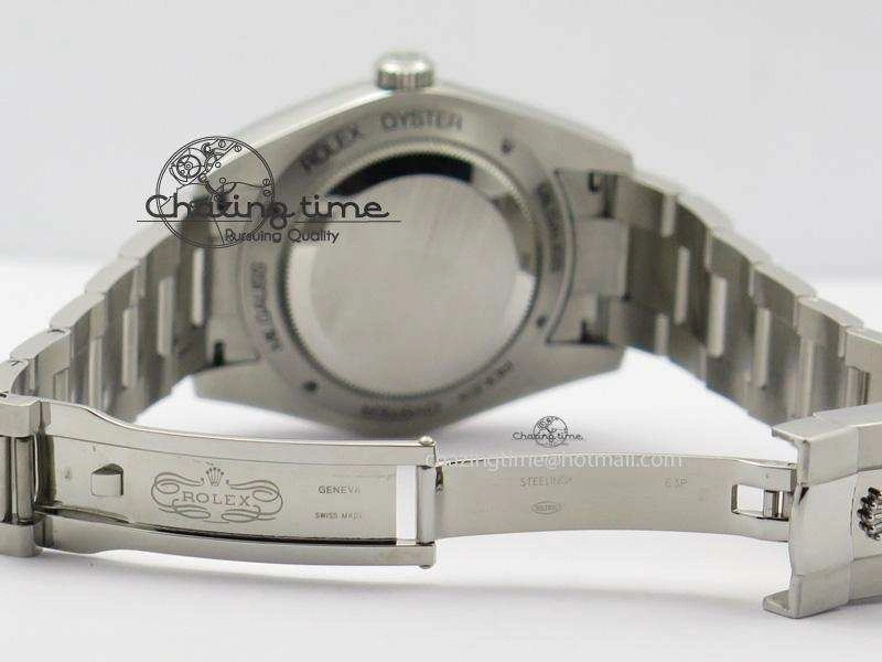 Milgauss 116400 GV JF 1:1 Green Sapphire Black Dial On SS Bracelet A2824 V2