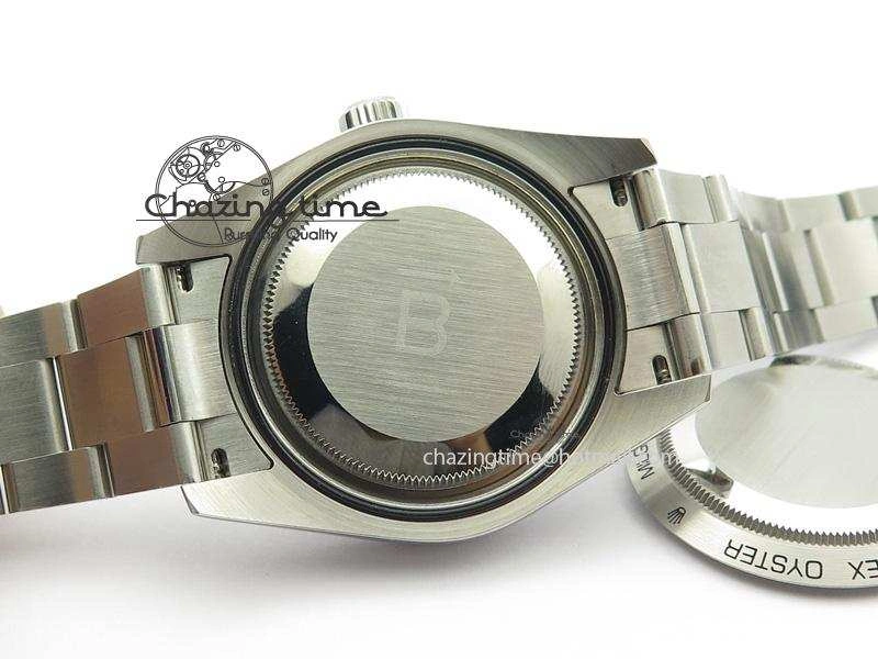 Milgauss 116400 GV JF 1:1 Green Sapphire Blue Dial On SS Bracelet A2824 V2