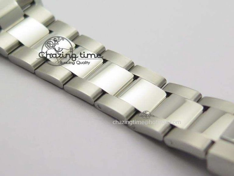 Milgauss 116400 GV JF 1:1 Green Sapphire Blue Dial On SS Bracelet A2824 V2