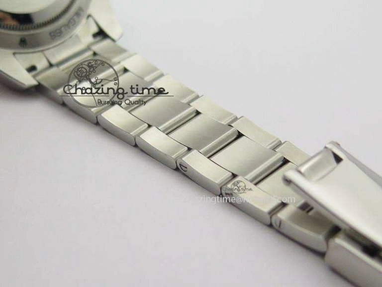 Milgauss 116400 GV JF 1:1 Green Sapphire Blue Dial On SS Bracelet A2824 V2