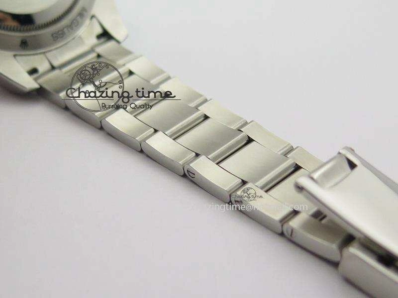 Milgauss 116400 GV JF 1:1 Green Sapphire Blue Dial On SS Bracelet A2824 V2