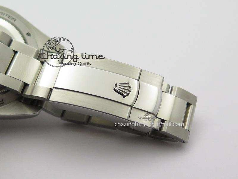 Milgauss 116400 GV JF 1:1 Green Sapphire Blue Dial On SS Bracelet A2824 V2