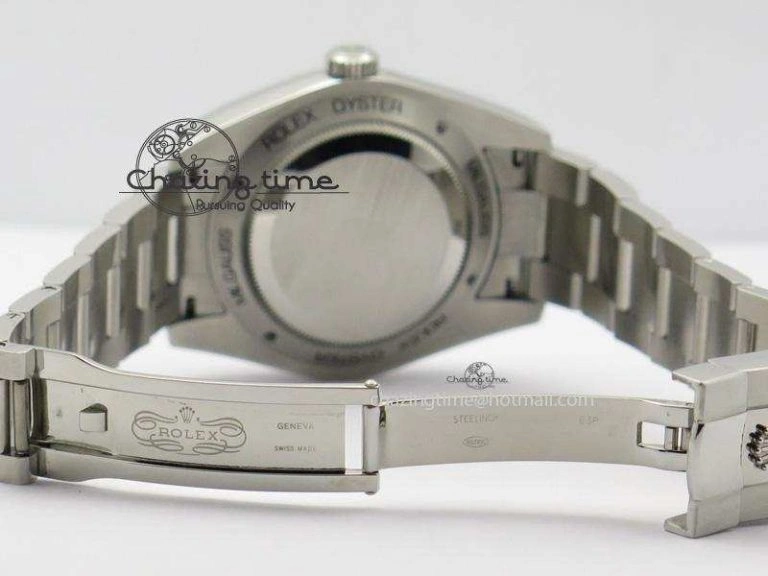 Milgauss 116400 GV JF 1:1 Green Sapphire Blue Dial On SS Bracelet A2824 V2