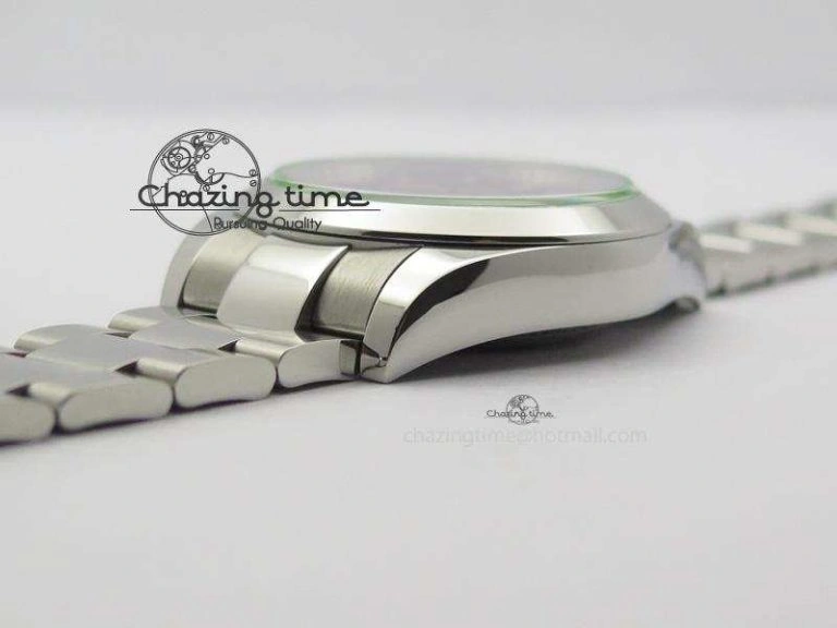Milgauss 116400 GV JF 1:1 Green Sapphire Blue Dial On SS Bracelet A2824 V2