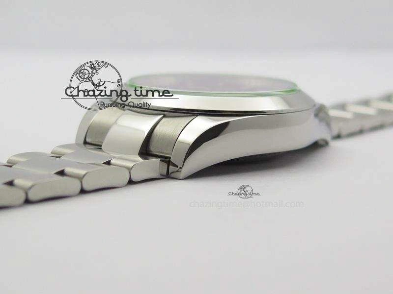 Milgauss 116400 GV JF 1:1 Green Sapphire Blue Dial On SS Bracelet SA3131