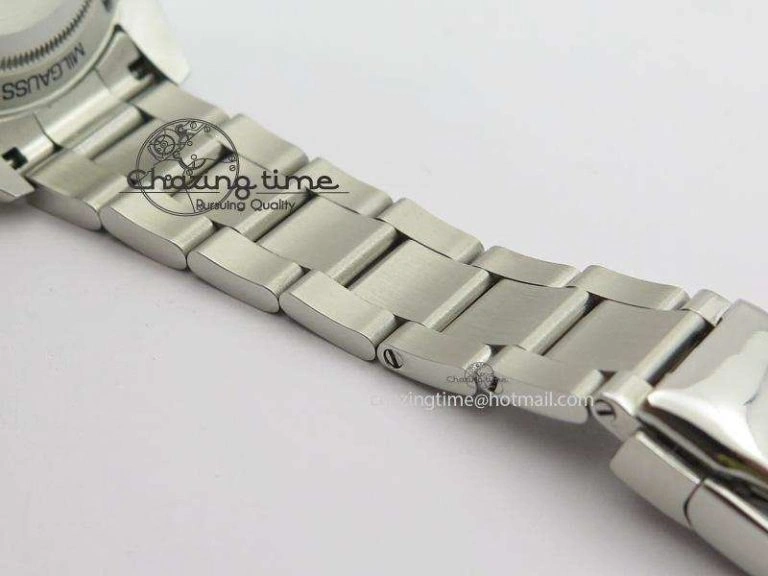 Milgauss 116400 GV JF 1:1 Green Sapphire Blue Dial On SS Bracelet SA3131