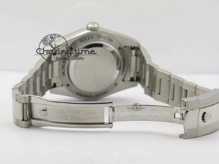 Milgauss 116400 GV JF 1:1 Green Sapphire Blue Dial On SS Bracelet SA3131