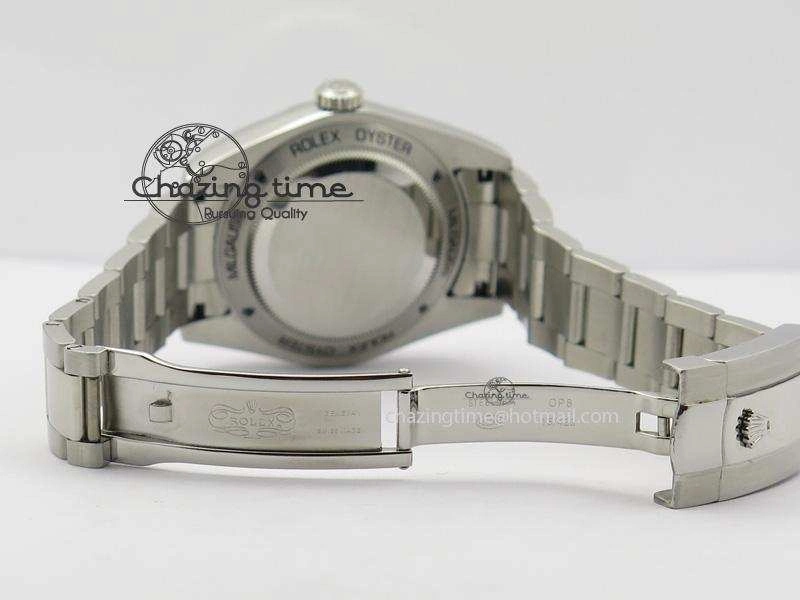 Milgauss 116400 GV JF 1:1 Green Sapphire Blue Dial On SS Bracelet SA3131