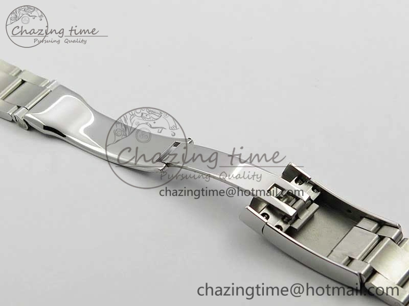 Milgauss 116400 GV Noob 1:1 Green Sapphire Blue Dial on SS Bracelet A2836