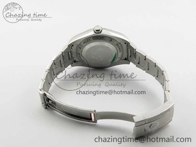 Milgauss 116400 GV Noob 1:1 Green Sapphire Blue Dial on SS Bracelet A2836