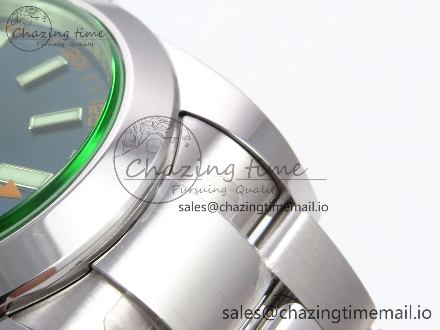Milgauss 116400GV VSF 1:1 Best Edition 904L Steel Blue Dial on SS Bracelet VS3131