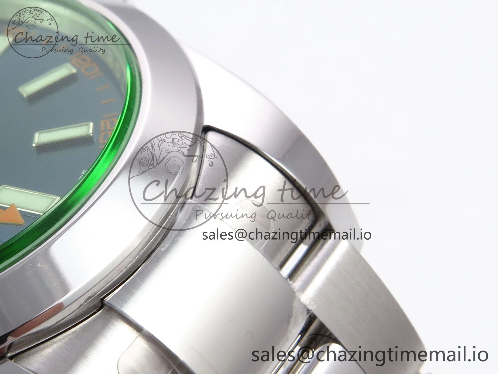Milgauss 116400GV VSF 1:1 Best Edition 904L Steel Blue Dial on SS Bracelet VS3131